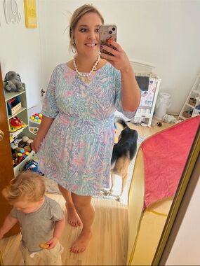 EUC worn 2x Lilly Pulitzer romper